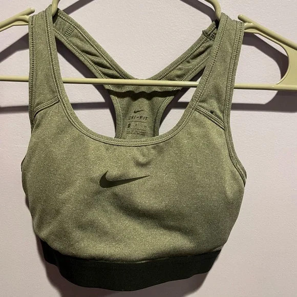Nike Dry Fit Women’s small sports bra grey - Picture 3 of 9